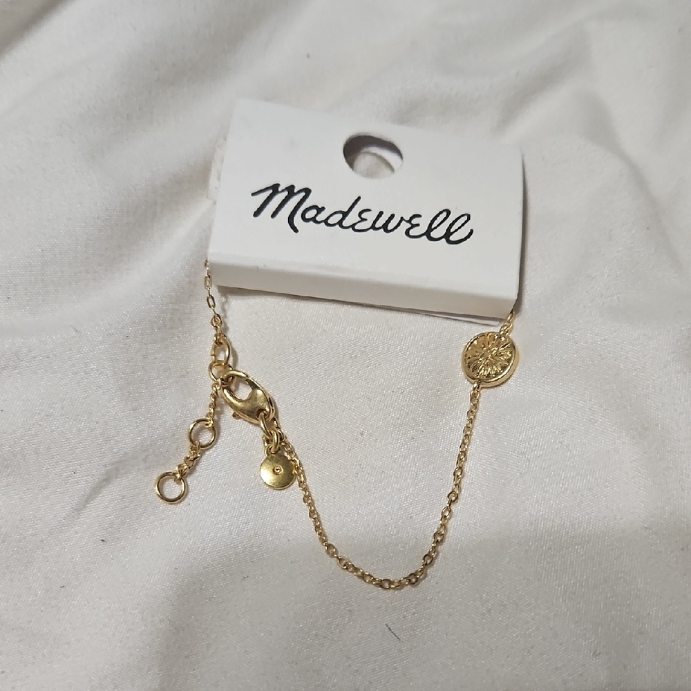 Madewell Gold Chain Bracelet